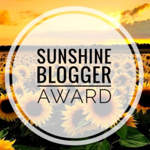 Sunshine Blogger Award logo